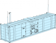 gas station container Amman - Boat 40 ft. HC