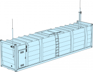 gas station container Amman - Boat 40 ft. HC