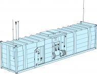 gas station container Amman - Boat 40 ft. HC